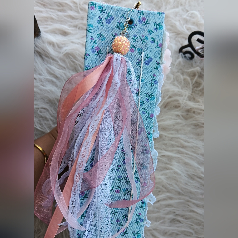 Boho Whimsical Forest Soft Cover Handmade Journal - Picture 3 of 15
